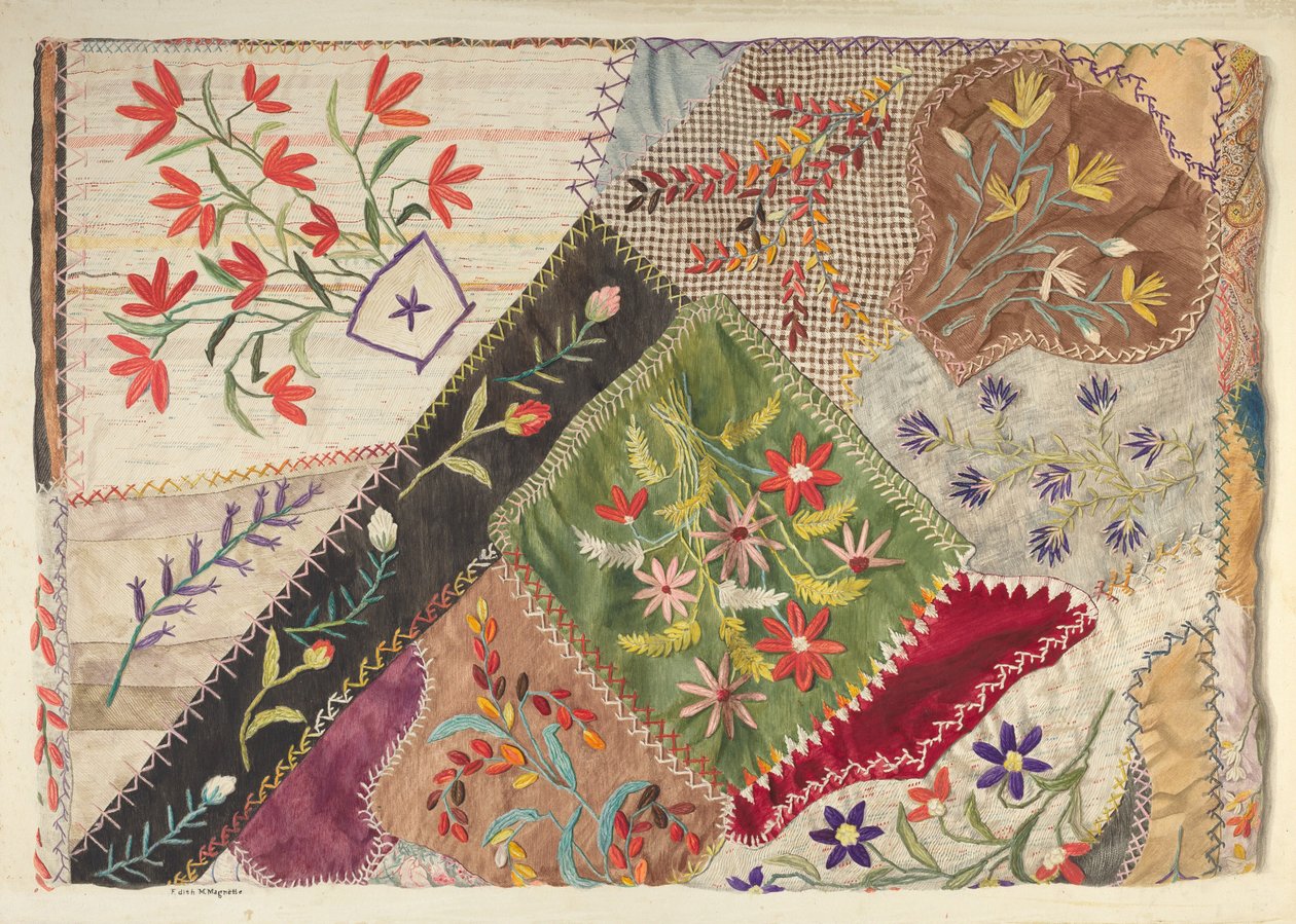 Crazy Quilt by Edith Magnette