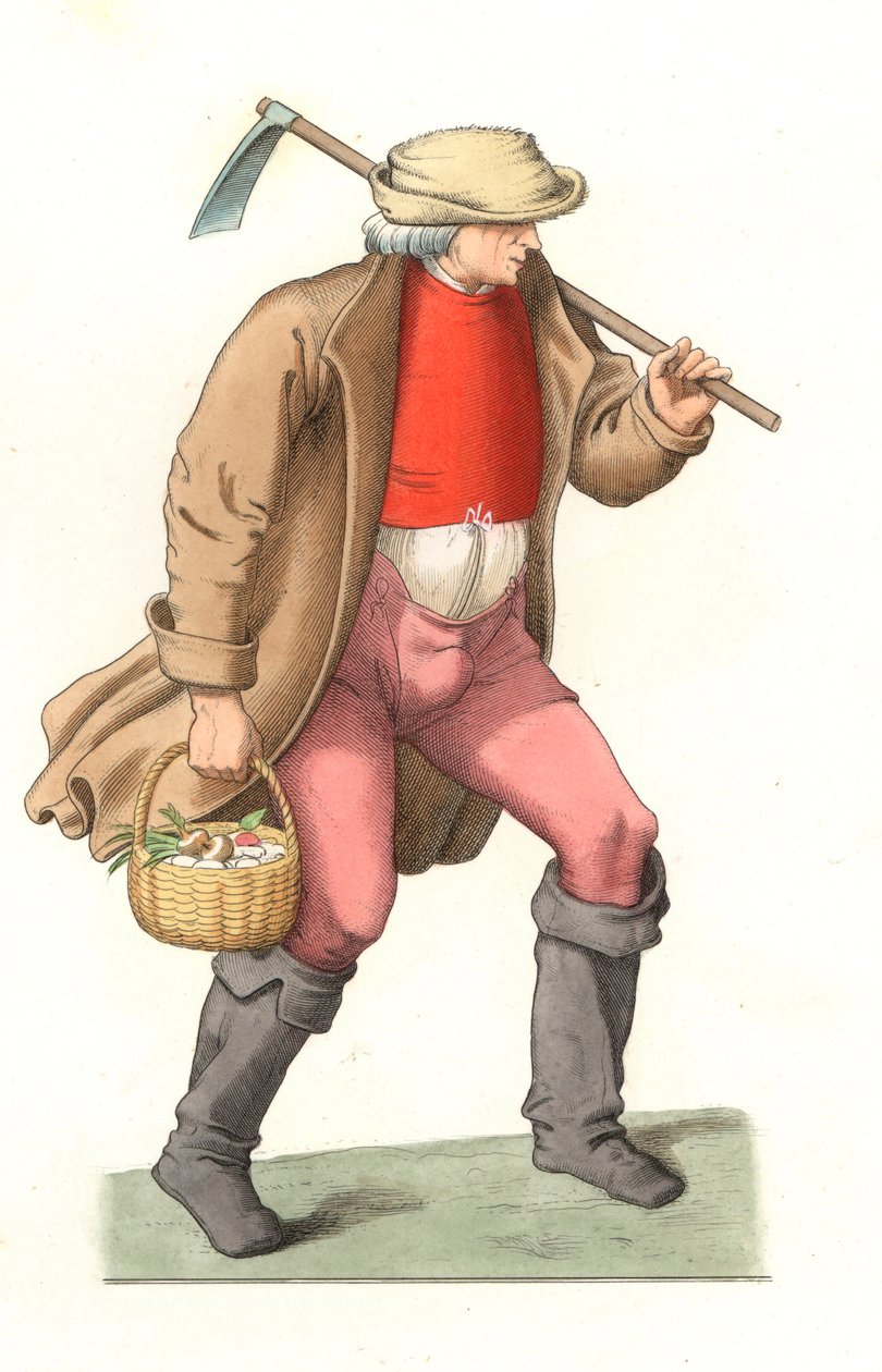 French Laboureur by Edmond Lechevallier Chevignard