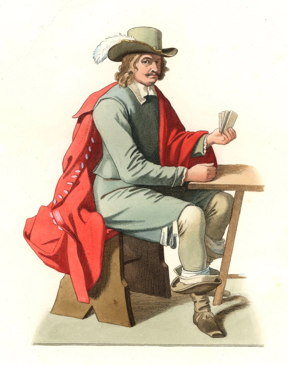 Officer of the Netherlands by Edmond Lechevallier Chevignard