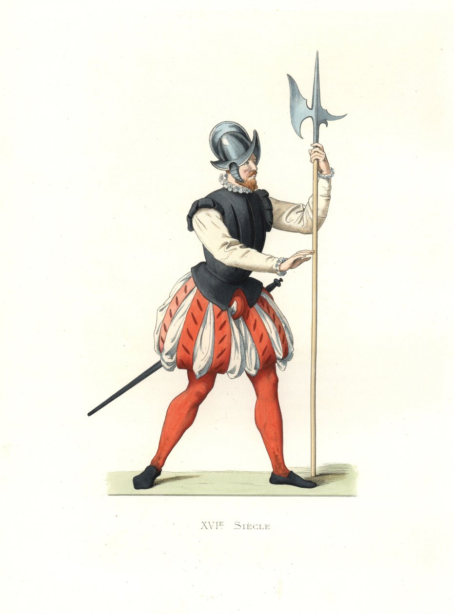 Walloon Soldier by Edmond Lechevallier Chevignard