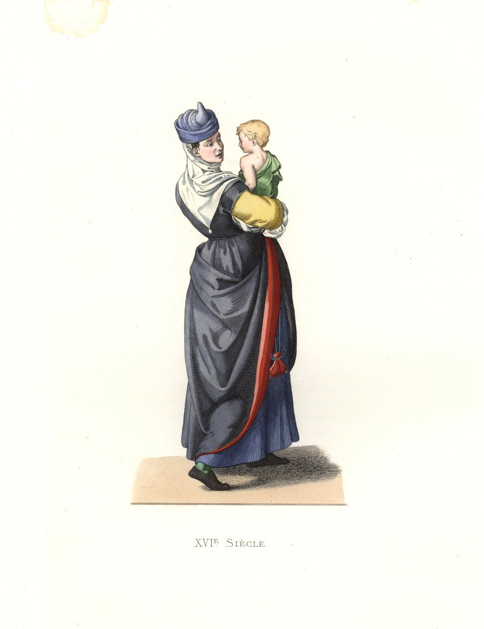 Woman from Bayonne by Edmond Lechevallier Chevignard