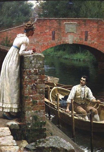 The Fond Farewell by Edmund Blair Leighton