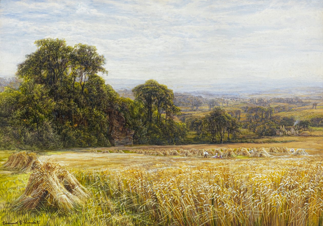 Harvest Time by Edmund George Warren