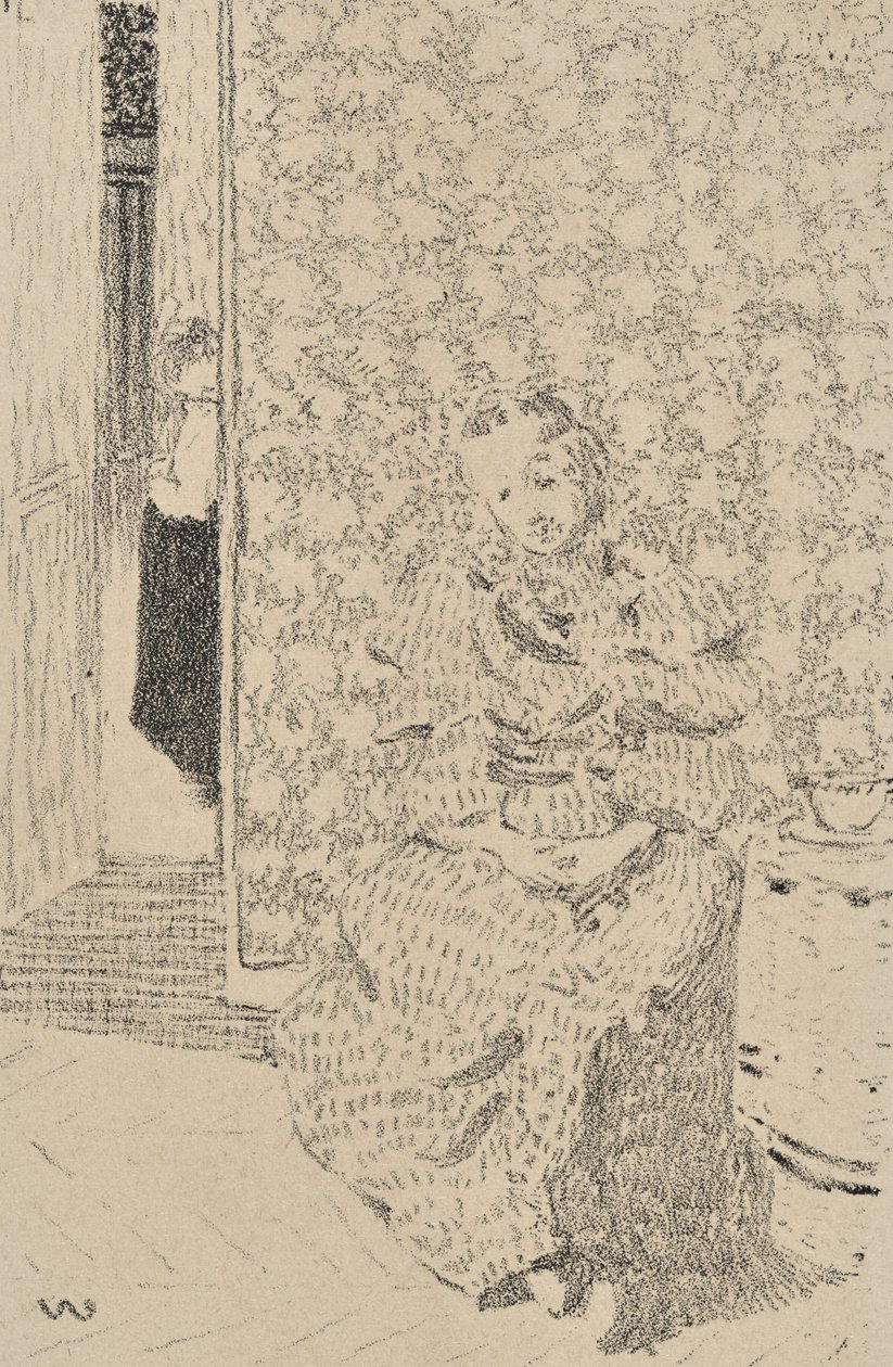 Interior by Edouard Vuillard