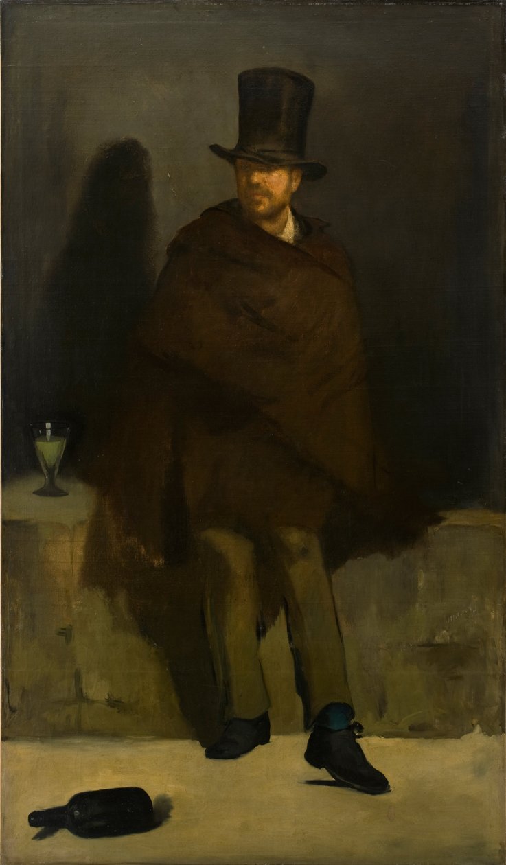 The Absinthe Drinker by Édouard Manet