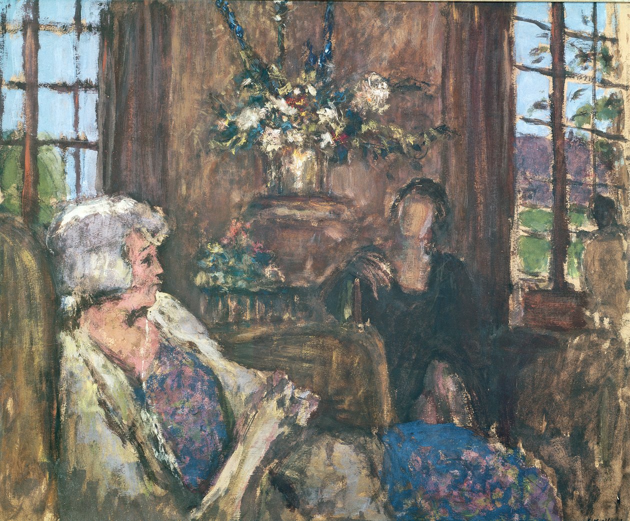 Interior by Edouard Vuillard