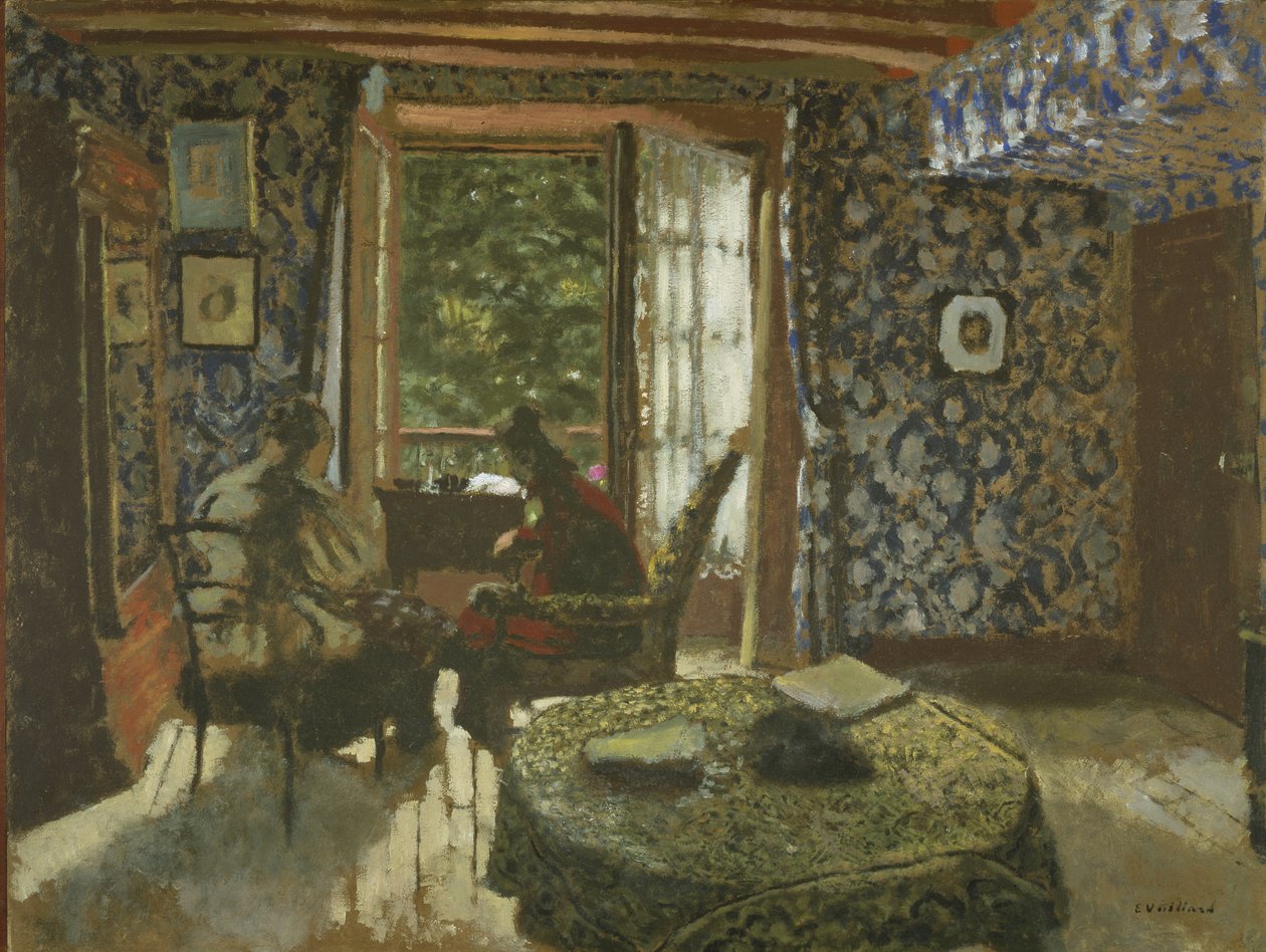 Interior by Edouard Vuillard