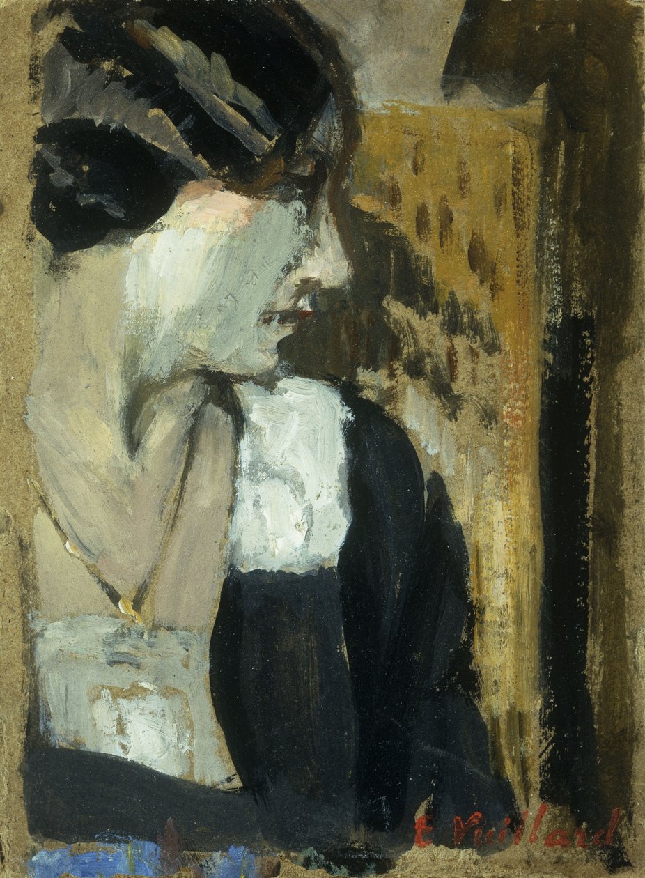 Profile of a Woman by Edouard Vuillard