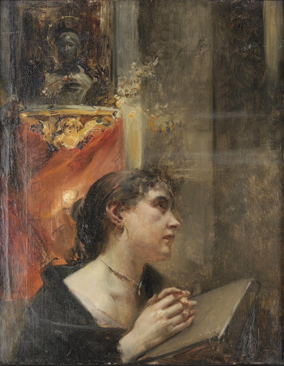 Devotion in the Church by Eduard Veith