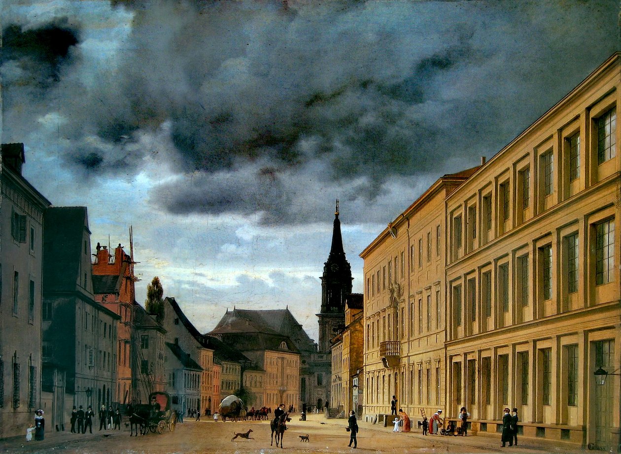 Klosterstraße by Eduard Gaertner