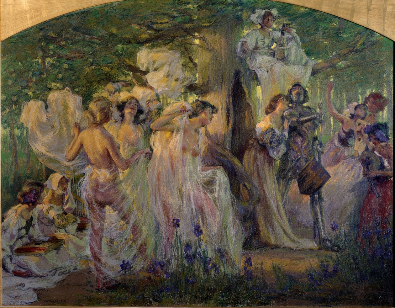 Rinaldo in the Enchanted Forest by Eduardo Chicharro y Agüera