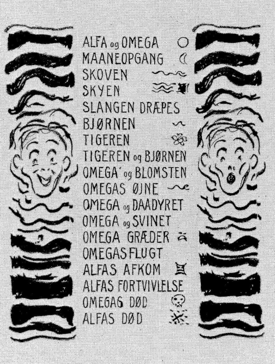 Alpha and Omega by Edvard Munch