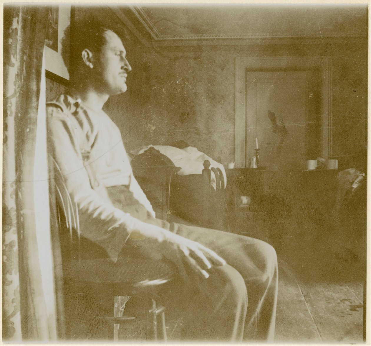 Self-Portrait Somewhere on the Continent II by Edvard Munch