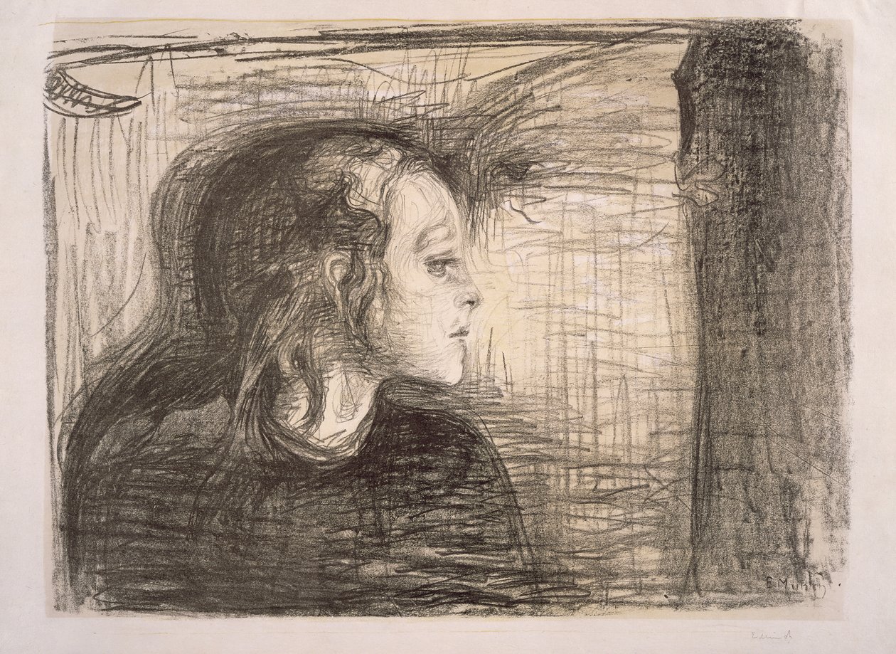 The Sick Girl by Edvard Munch