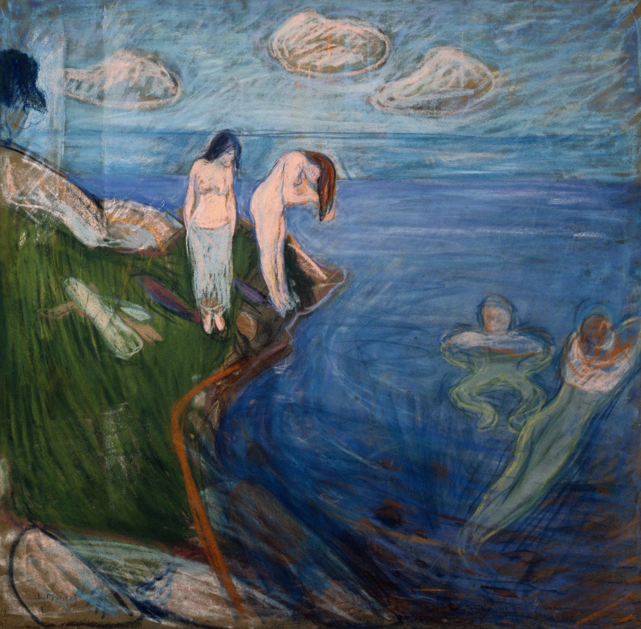 Bathing Women by Edvard Munch