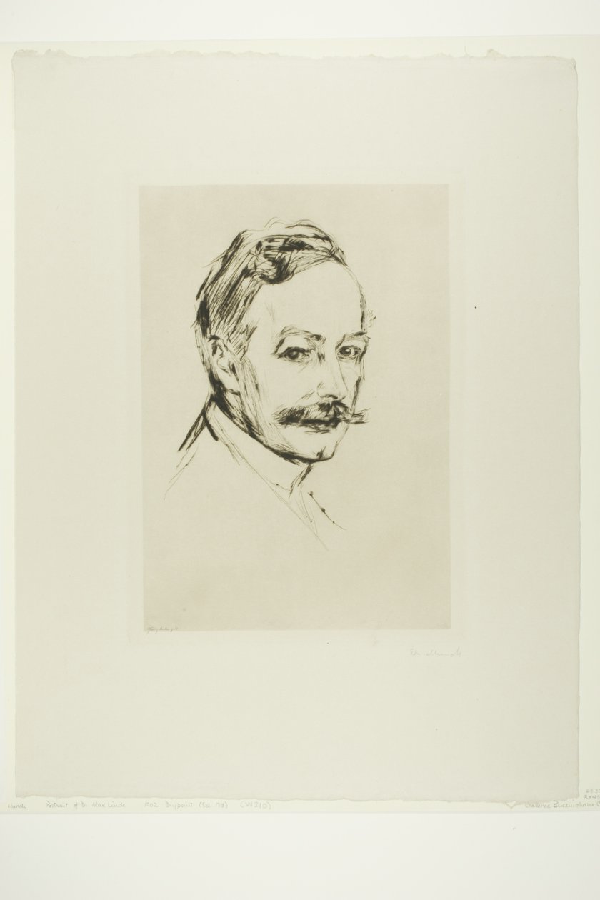 Dr. Max Linde by Edvard Munch