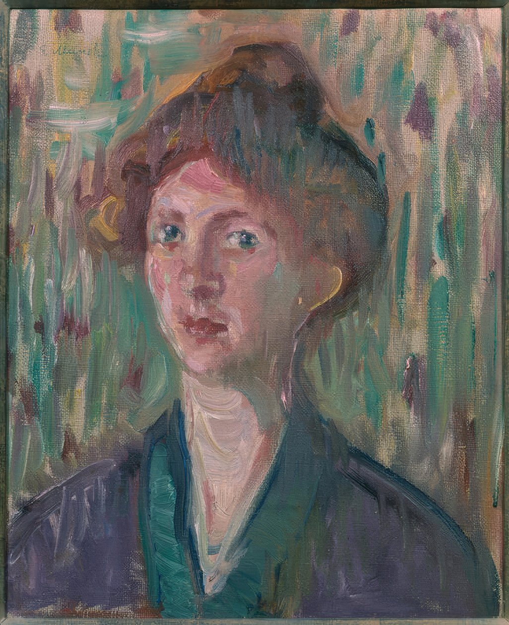 Portrait of a Woman by Edvard Munch