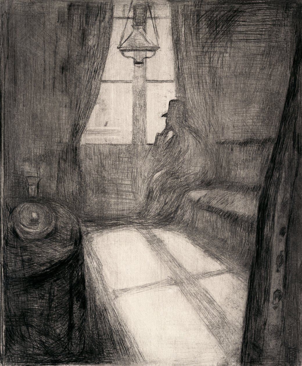 Moonlight (Night in Saint-Cloud) by Edvard Munch