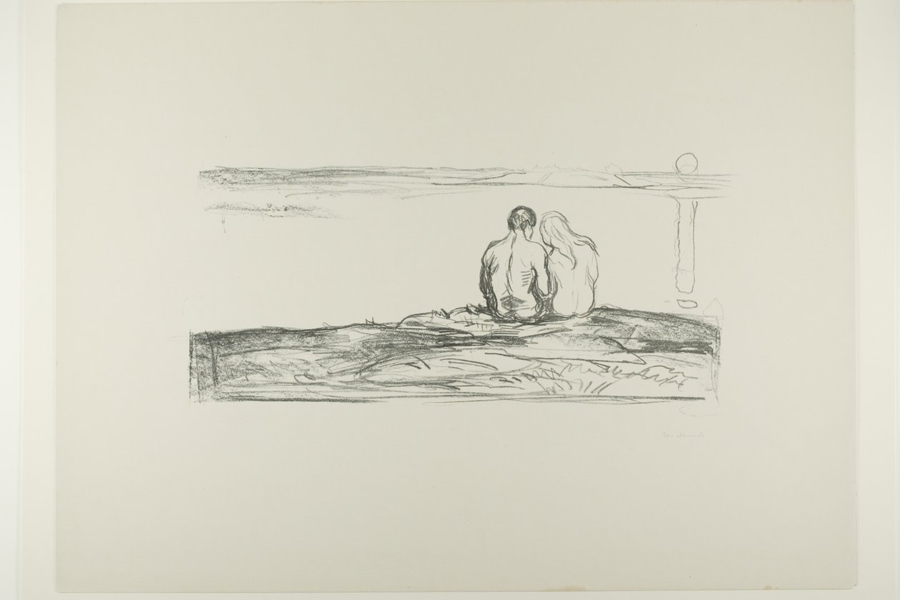 Moonrise by Edvard Munch