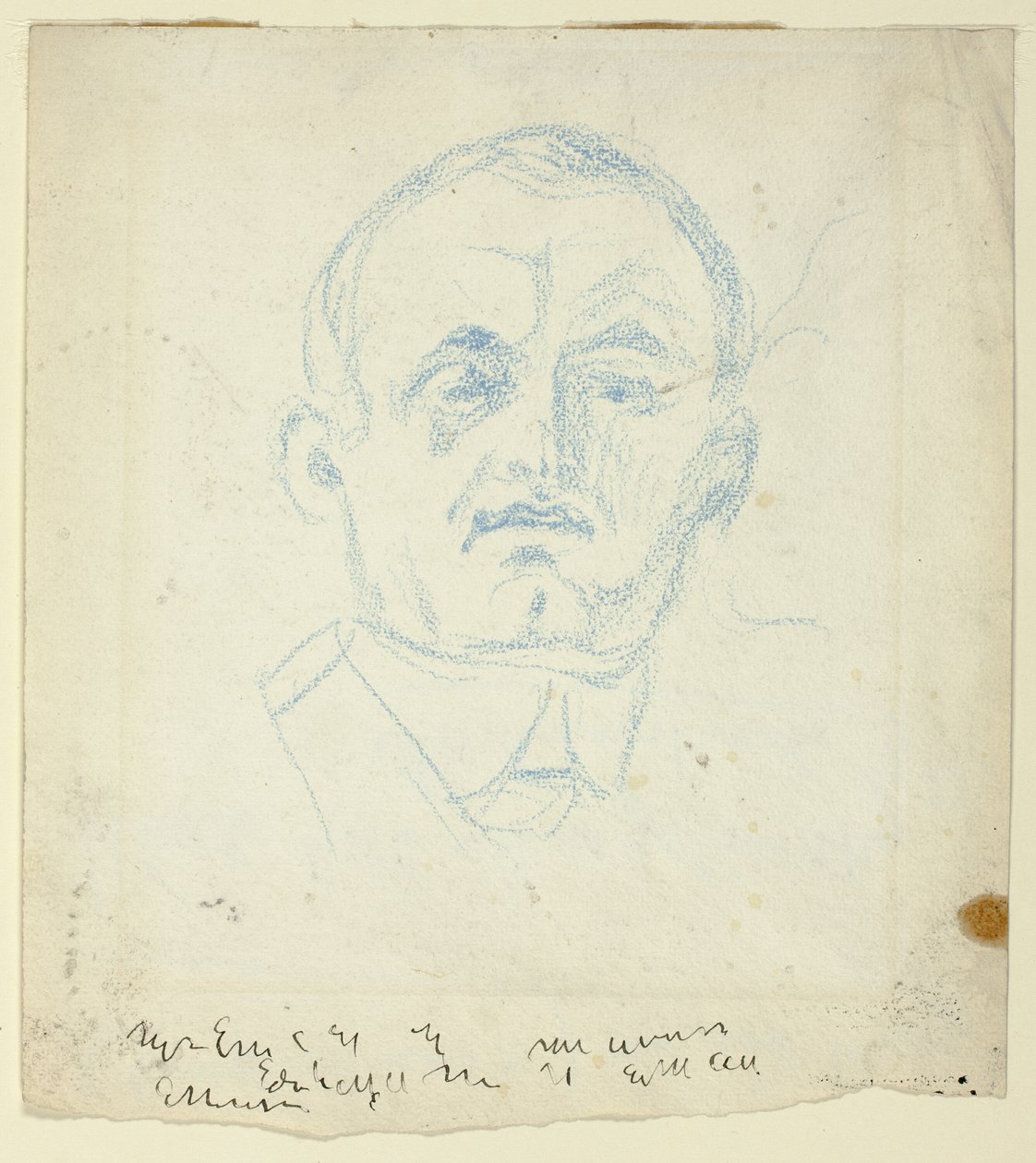 Self-Portrait by Edvard Munch