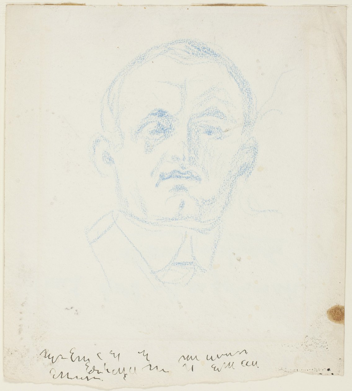 Self Portrait by Edvard Munch