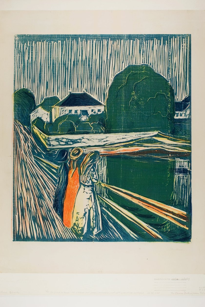 The Girls on the Bridge by Edvard Munch