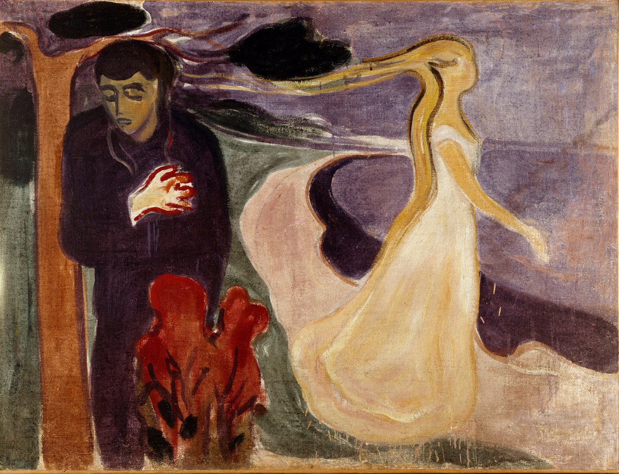 The Separation by Edvard Munch