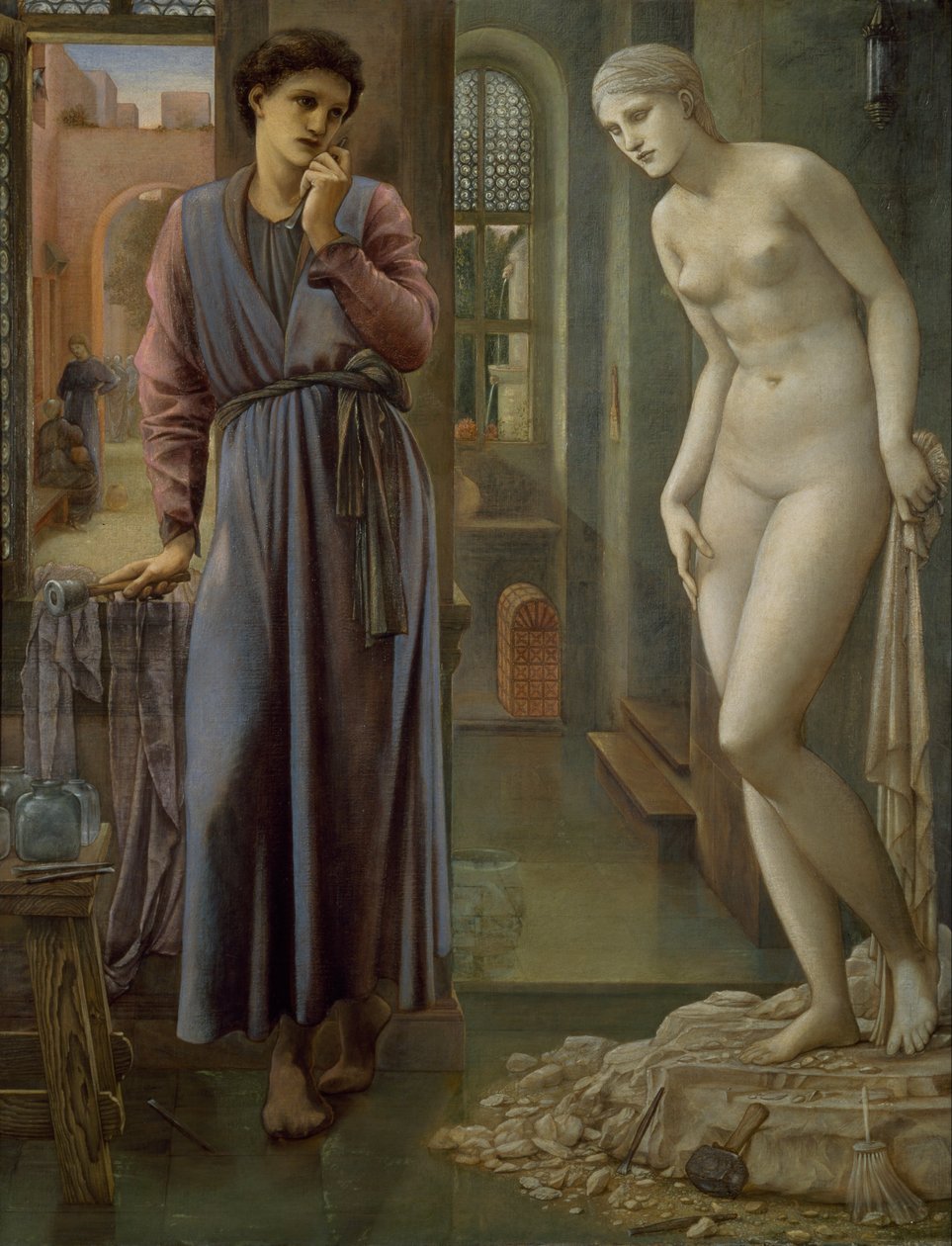 Pygmalion and the Image by Edward Burne Jones