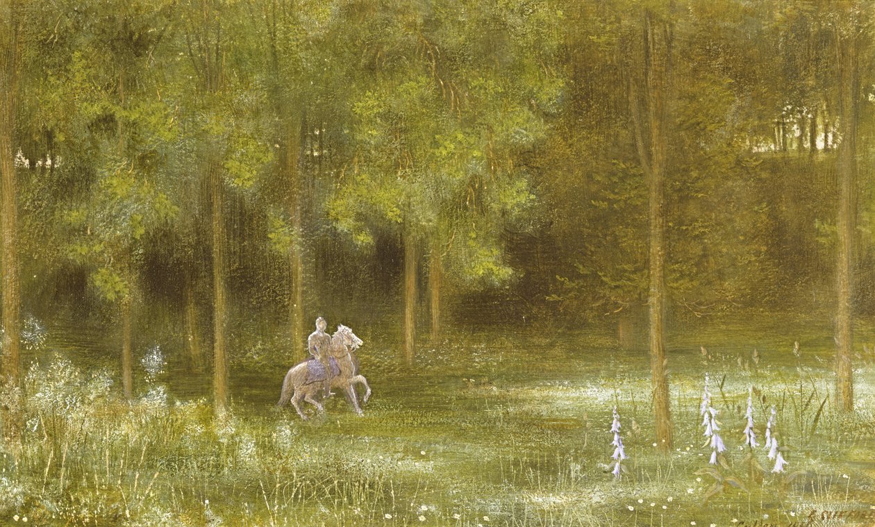 Knight in a Landscape by Edward Clifford