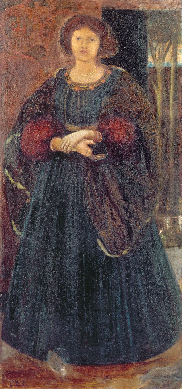 Beautiful and Blonde and Coloured, 1860 by Edward Burne Jones