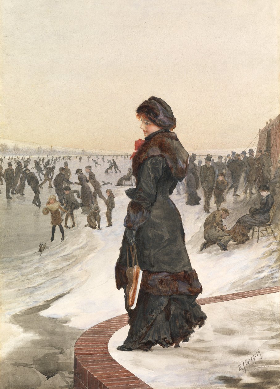 The Skater by Edward John Gregory