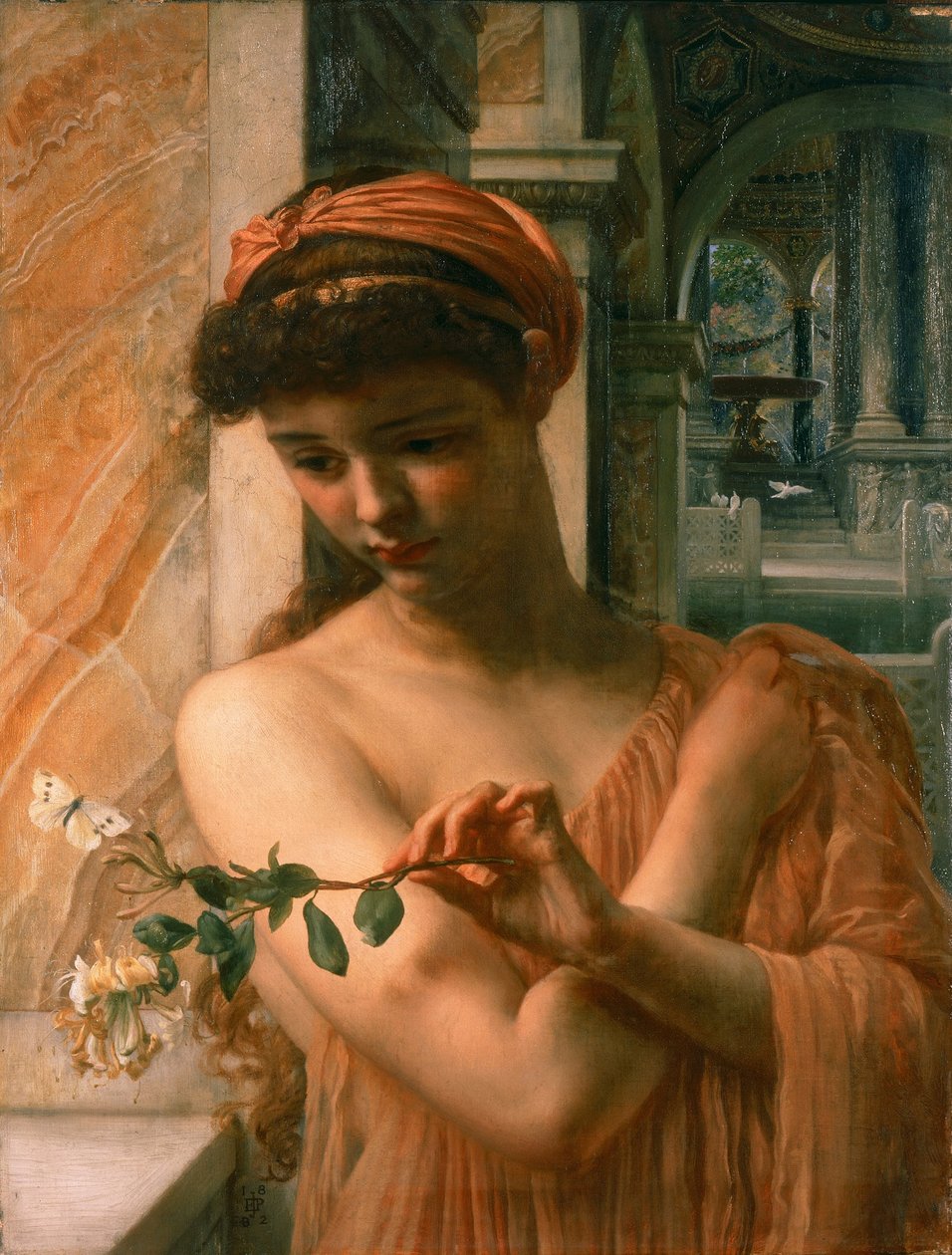 Psyche in the Temple of Love by Edward John Poynter