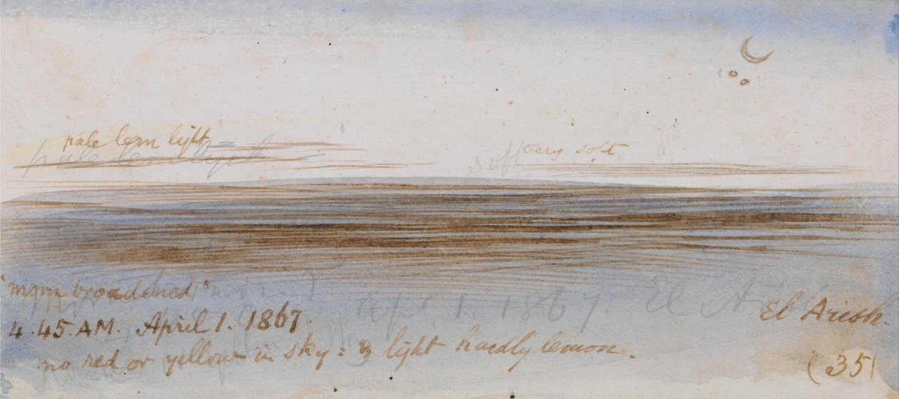 El Areesh by Edward Lear