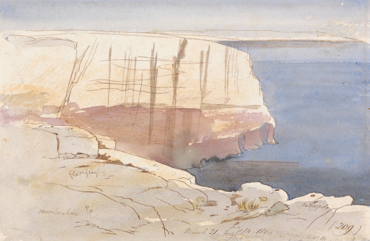 Gozo, near Malta by Edward Lear