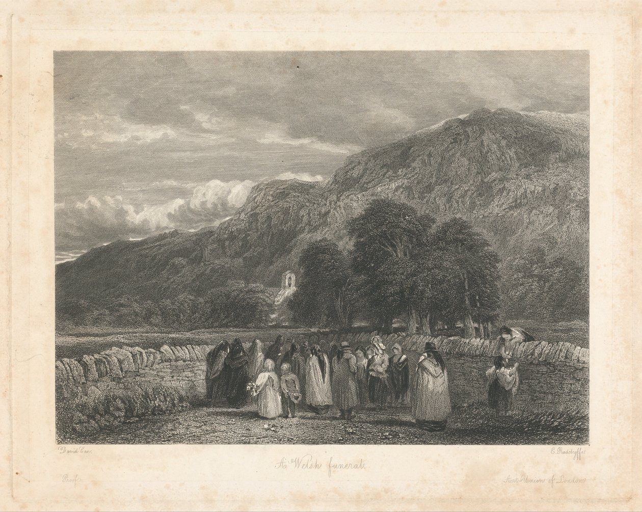 A Welsh Funeral by Edward Radclyffe