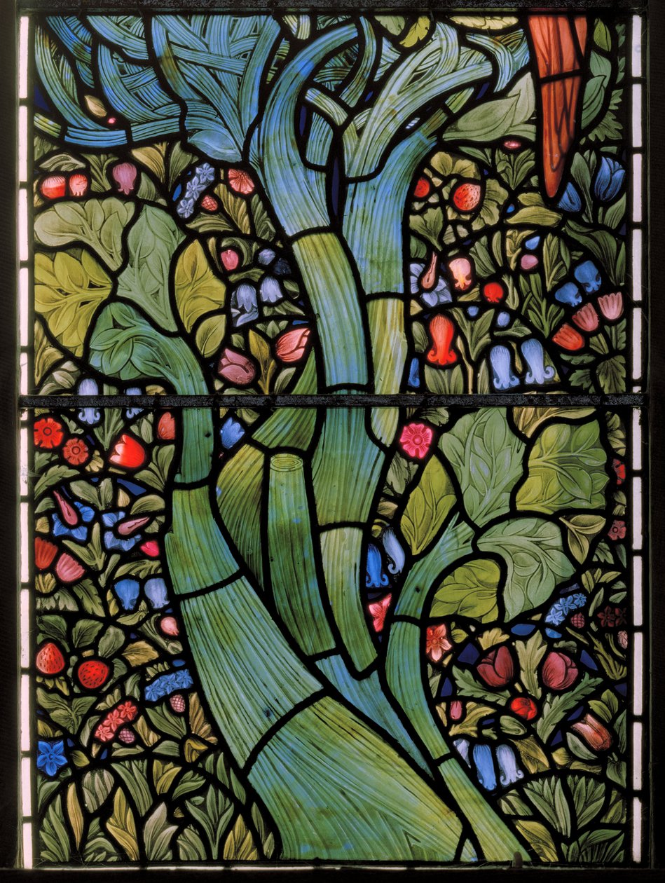 Writhing Tree, East Window by Edward and Morris Burne Jones