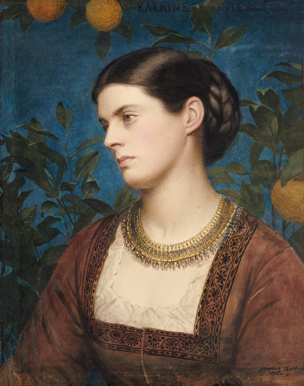 Katrine, Countess Cowper by Edward Clifford
