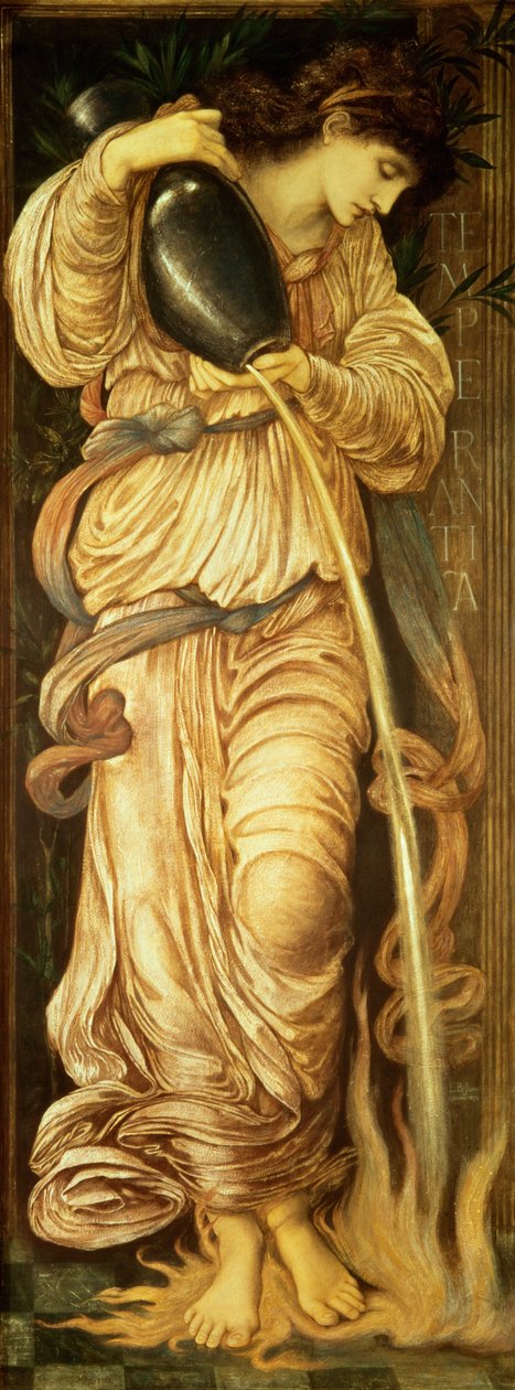 Temperance by Edward Burne Jones