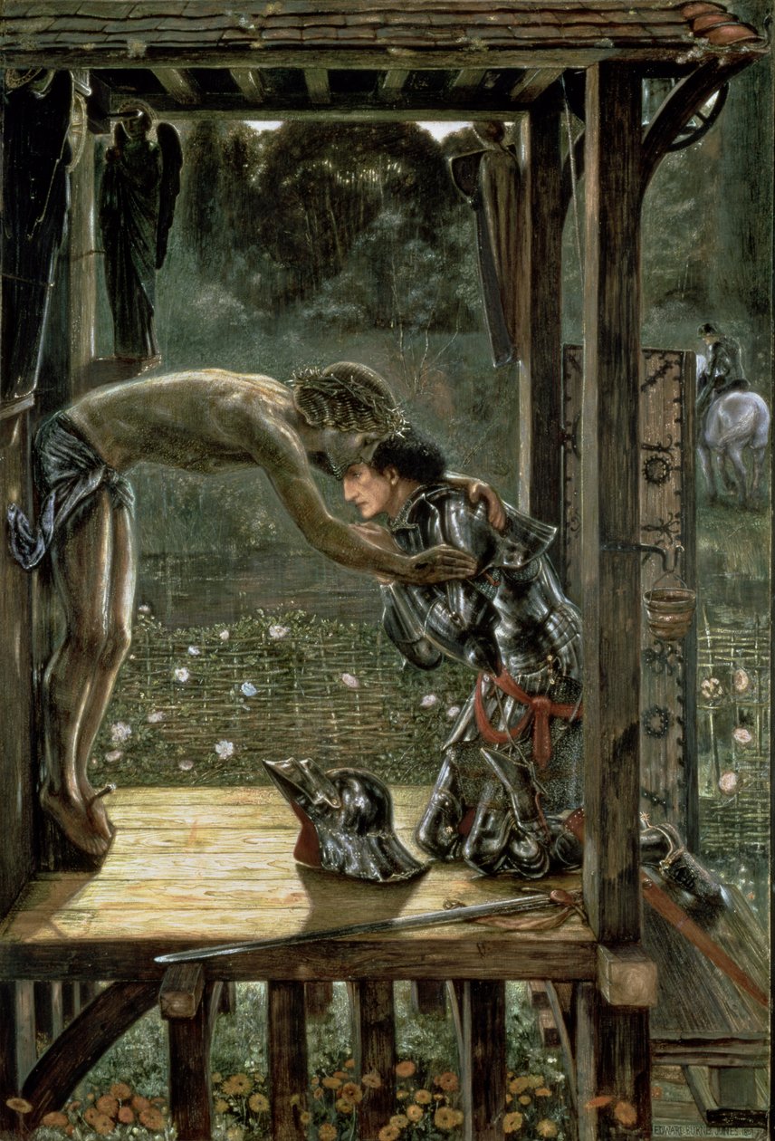 The Merciful Knight by Edward Burne Jones