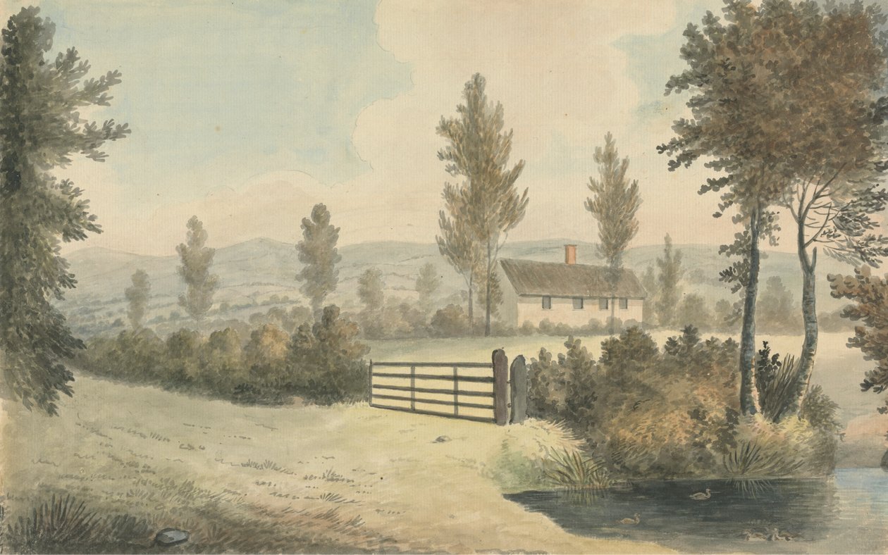View at Rympton by Edward Francis Burney