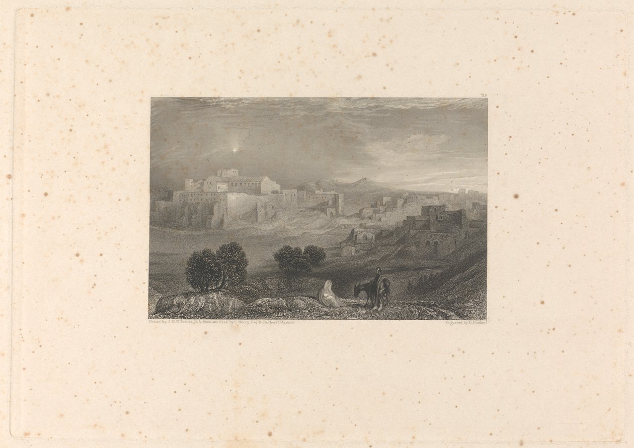 Bethlehem by Edward Francis Finden