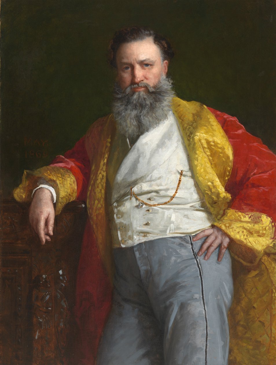 Isaac Merrit Singer by Edward Harrison May