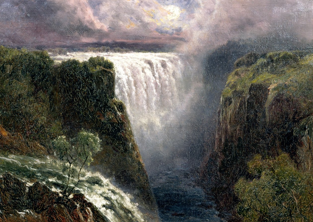 A View of Victoria Falls by Edward Henry Holder