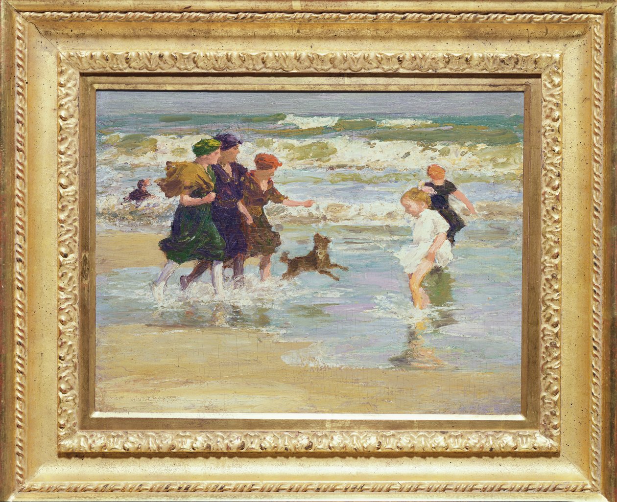 Splashing by Edward Henry Potthast