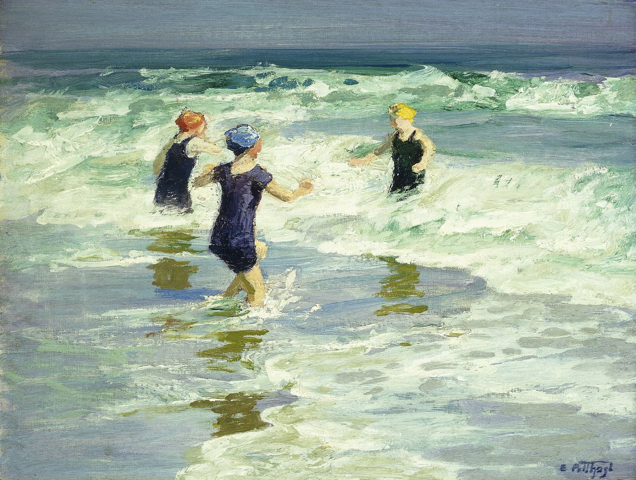 Three of a Kind by Edward Henry Potthast