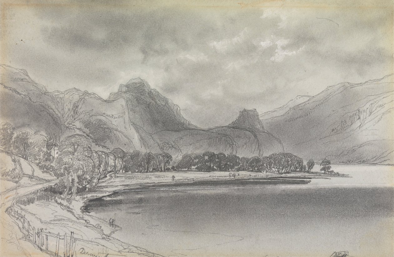 Derwentwater by Edward Lear
