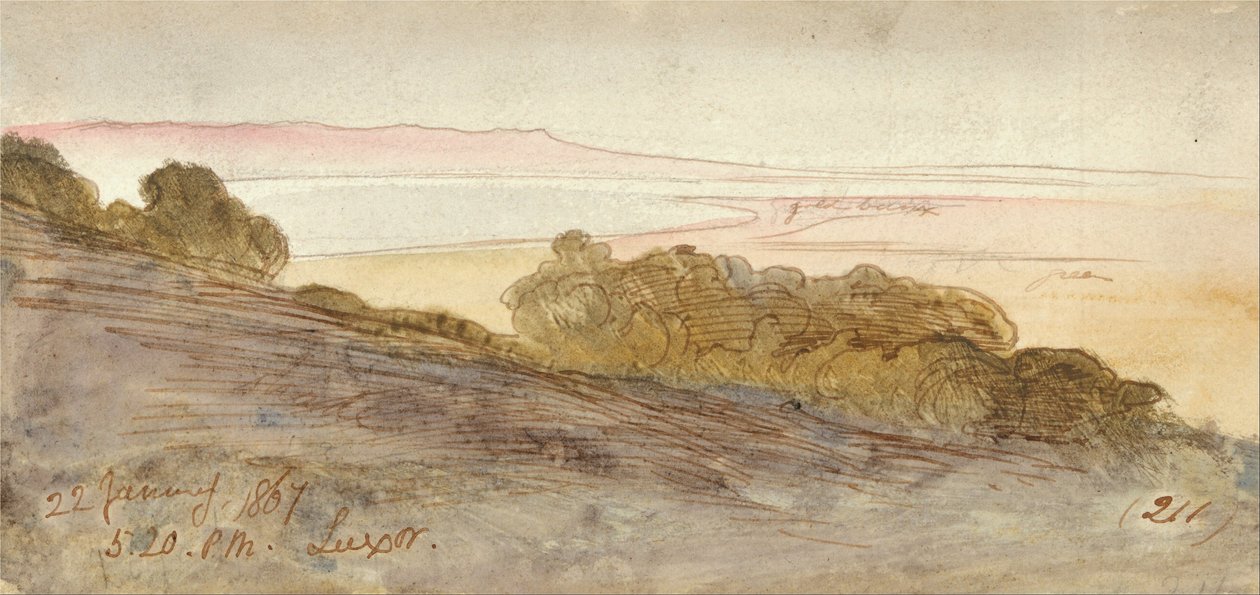 Luxor by Edward Lear