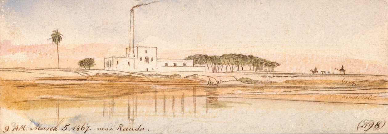 Near Rauda by Edward Lear