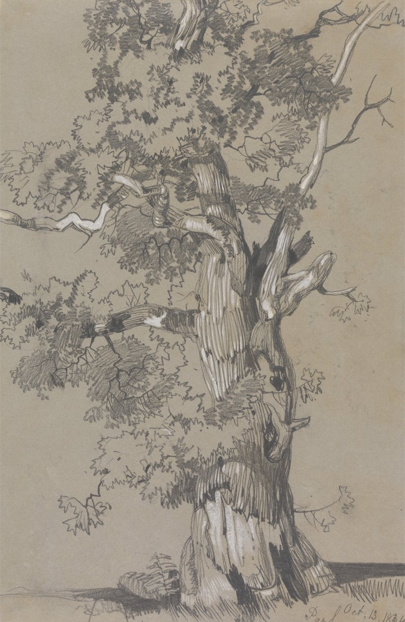 Parham, 13 October 1834 by Edward Lear