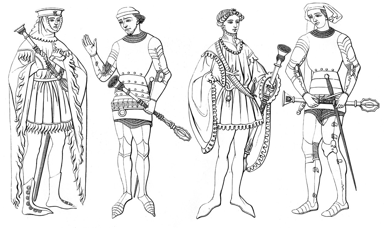 Sergeant at Arms, 14th Century by Edward May